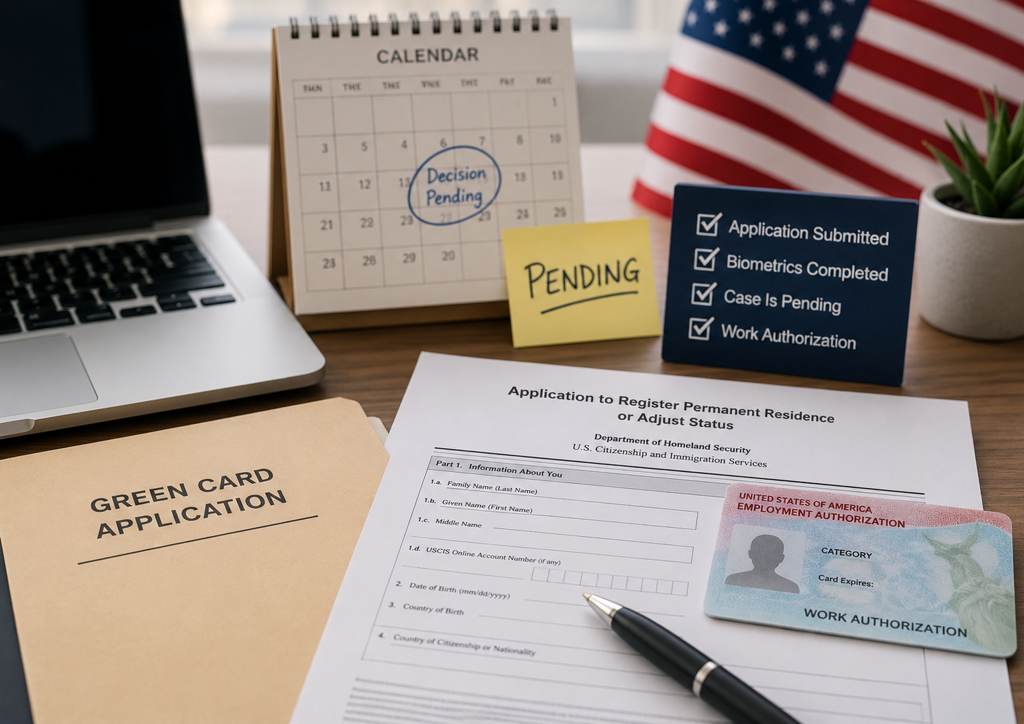 Can You Work While Your Green Card Application Is Pending?